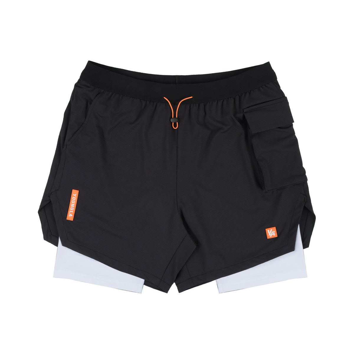 Sommer-Laufshorts für Herren, 2-in-1-Doppeldeck, schnelltrocknend, Bodybuilding, Fitness, Joggen, Workout, Training, Sport, kurze Hose für Männer
